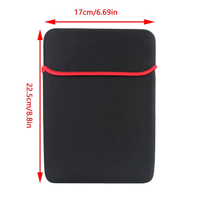 7/8/9/10/12/13/14Inch Double Faced Laptop Pouch Protective Bag Neoprene Soft Sleeve Tablet PC Case Bag Waterproof Laptop Bag