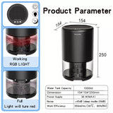 Electric Dehumidifier Moisture Absorbers Air Dryer With 1000ml Water Tank Quiet Air Home Dehumidifier For Bedroom Wardrobe