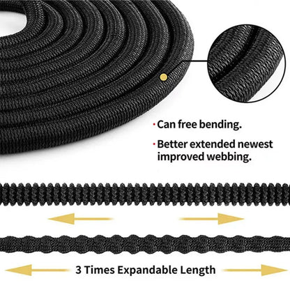 New Expandable Magic Hose High Pressure Car Wash Hose With Spray Gun Set Outdoor Watering Irrigation Tool Garden Hose