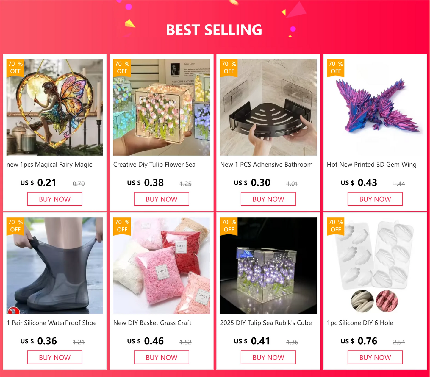 2025 DIY Tulip Sea Rubik's Cube Mirror Night Light Car Decoration Materials Handmade Birthday Gifts for Friends and Colleagues