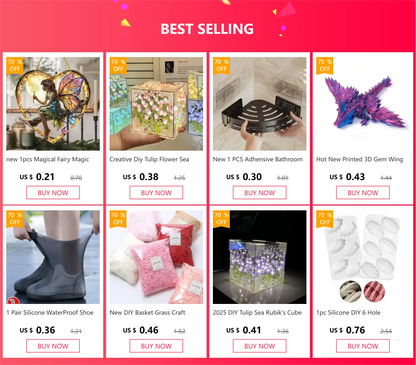 2025 DIY Tulip Sea Rubik's Cube Mirror Night Light Car Decoration Materials Handmade Birthday Gifts for Friends and Colleagues