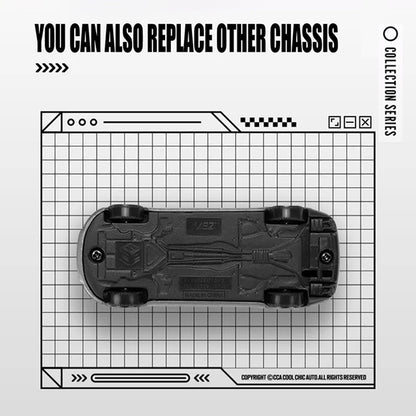 CCA MSZ 1:64 Porsche BMW AE86 Exquisite hanging model classic car static car model alloy die-casting car model collection toy