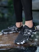 Oiaano Unisex Man Woman Shoes Anti-Non Slip Durable Black Water Barefoot Soft Sole Light Breathable Sport Outdoor Walk Running