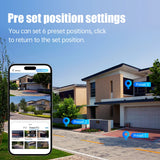 12MP 6K 3 Lens 3 Screen 4G Outdoor Solar Camera Wireless WiFi IP Cameras PIR Auto Tracking Solar Security CCTV Surveillance Cam