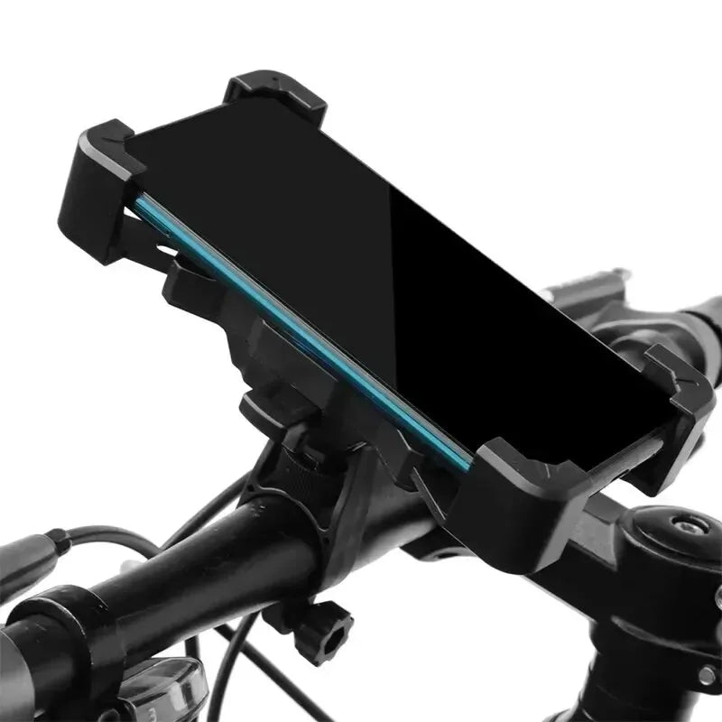 Soporte de teléfono para bicicleta eléctrica giratorio de 360° para iPhone, Xiaomi, bicicleta de montaña, moto, motocicleta, soporte antideslizante para ciclismo