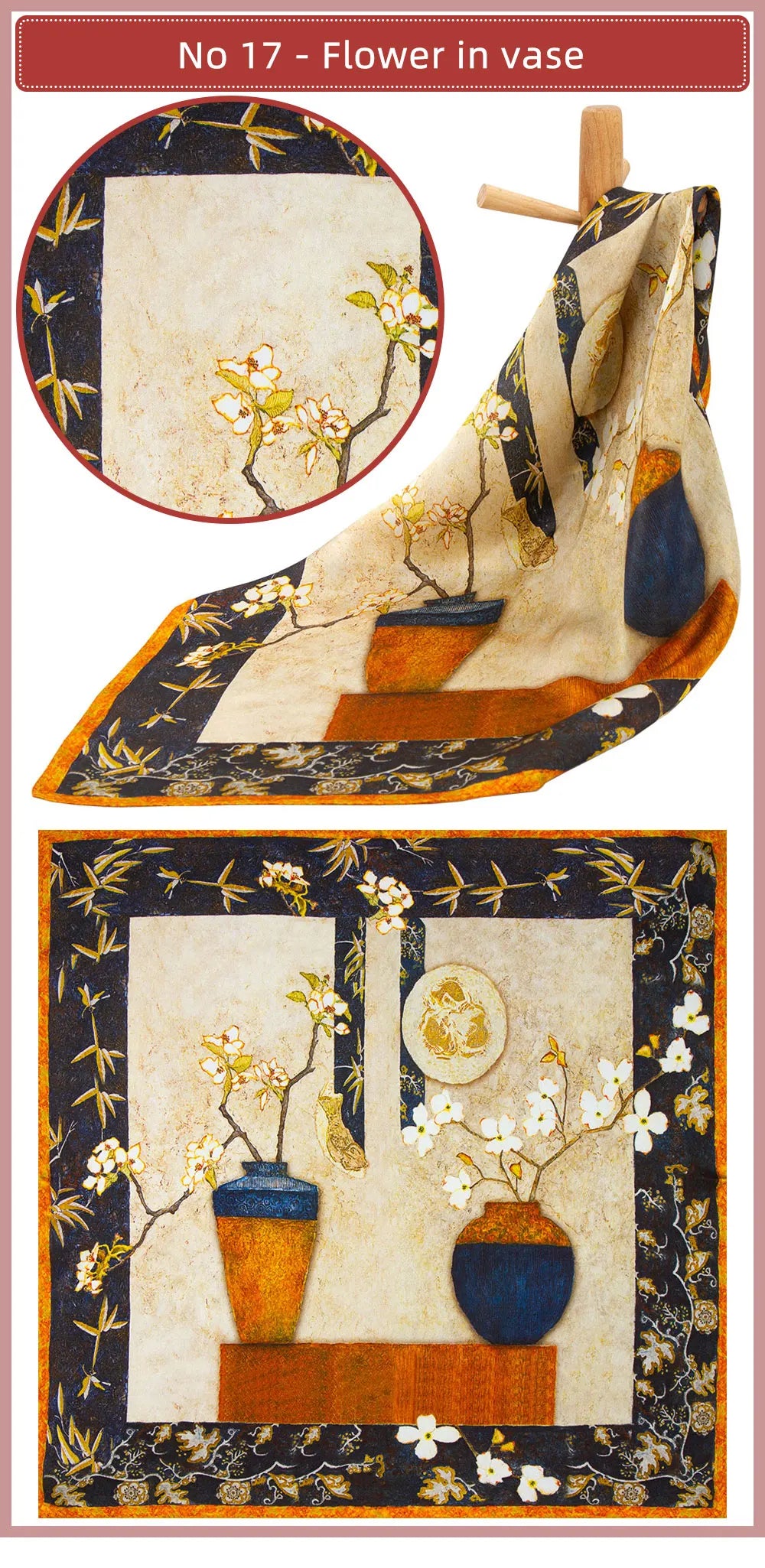 Pañuelo de seda 100 % pura para mujer, pañuelo para la cabeza, pañuelo de seda natural para niño, pañuelo de bolsillo superior para hombre.