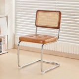 Mid-Century Modern Dining Chairs with Metal Frame, Multiple Styles Leisure chair for Kitchen, Living Room, Office , Muebles