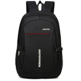 Durable Water‑repellent Oxford Laptop Rucksack Multi‑zipper Business Backpack For Student Work Daily Travel Commuting