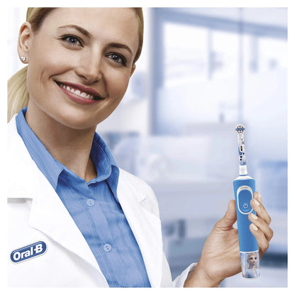 Recambio de cabezales de repuesto para cepillo de dientes eléctrico Oral B EB10 Kids, con cerdas suaves y cabezal redondo pequeño, ideal para limpieza dental de Spiderman y Frozen.