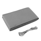 Car Steering Wheel Braid Cover Needles And Thread Artificial Leather Car Covers Suite 5 Color DIY Texture Soft Auto Accessories