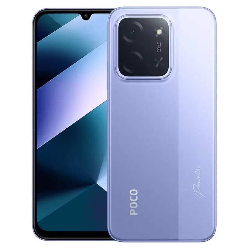 Global Version POCO C85 Smartphone 50MP Al Dual Camera 6.9" Dot Drop Display 6000mAh Large Battery 33W Fast Charging
