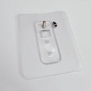 Estante de baño sin taladro, estante de pared para champú, ducha, estante de esquina, estante de almacenamiento para inodoro, accesorios de cocina de aluminio para baño