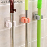 Estante para fregona, accesorios de baño, estante organizador montado en la pared, gancho, soporte para escoba, colgador detrás de puertas/en las paredes, herramienta de almacenamiento de cocina