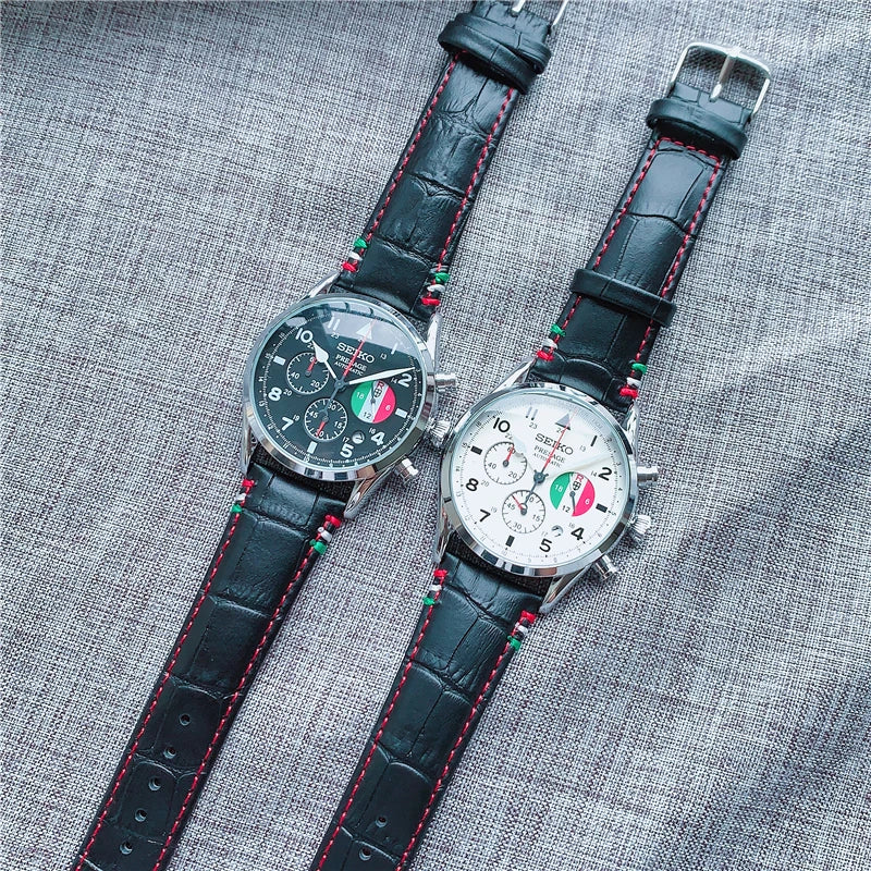 1:1copy MenQuatz Watches Classic Leather Strap Wrist Watch with Watch