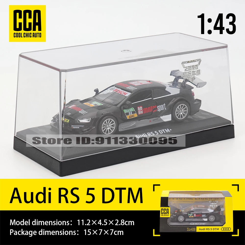 CCA 1:43 BMW Gulf Oil Station Shell Station McLaren Lamborghini Series Racing Alloy Car Model Toy Car Casting Pullback Function