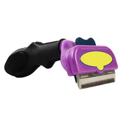 Peines para quitar el pelo de mascotas y gatos, cepillos de aseo para perros y gatos, peines de masaje para la caída del pelo, cepillo de limpieza y desenredado para recortar el pelo de mascotas.