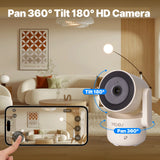 MOESTuya WiFi Indoor Pan/Tilt Smart Security Camera 4MP HD Infrared Night Vision Motion Sound Detection Panoramic Patrol Monitor
