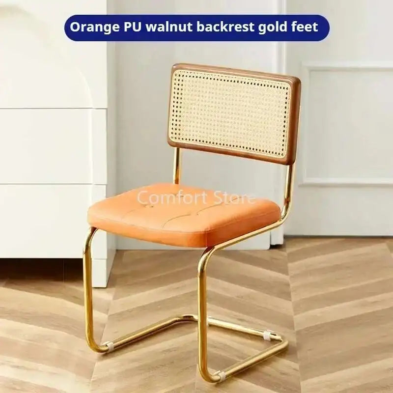 Kitchen Office Outdoor Dining Chairs Modern Luxury Salon Relax Cesca Chair Restaurant INS Sillas Para Comedor Furniture WK50DC