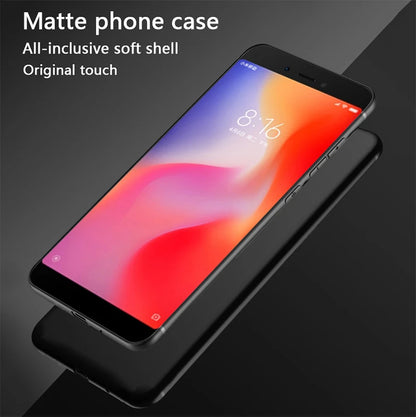 Funda de silicona TPU mate para Xiaomi Redmi 6 6A (5,45 pulgadas)