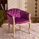 European Hotel Dining Chair, Leisure Sofa Chair, Solid Wood Antique Dining Chair, Living Room Leisure Sofa,Support Customization