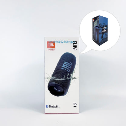 Original JBL FLIP 6 Bluetooth Speaker FLIP6 Portable IPX7 Waterproof Outdoor Stereo Bass Music Track Speaker Independent Tweeter