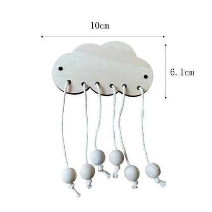 Busy Board DIY Montessori Toys Lock Mobile Children Wood Chips Skill Training Parent-Child Game Puzzle Intelligence Development