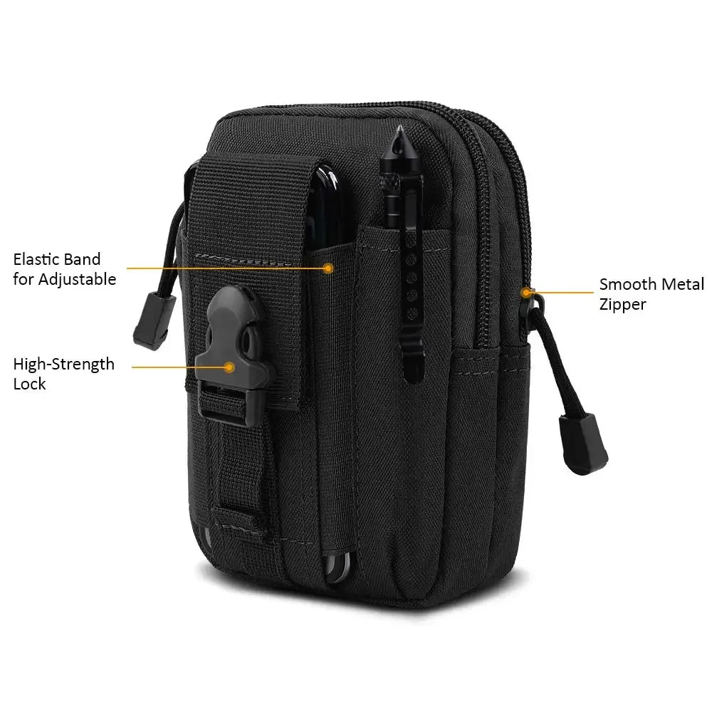 Tactical Leg Bag Fanny Pack Men Camouflage Riding Locomotive Multifunctional Belt Leggings Bag Hanging Waist Bag Packs Pochete