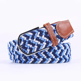 Women's Belt Fashion Casual Woven Elastic Belt Outdoor Sports Military Tactical Strap Climbing Work Belt Unisex Jeans Pants