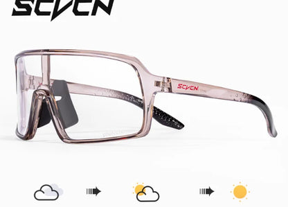 SCVCN Photochromic Sunglasses for Men Fashion Outdoor Sports Bicycle Cycling Glasses Woman Riding Goggles Eyewear Accessories