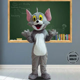 Tom Cat X Jerry Mouse Cartoon Mascot Cosplay Costume Fancy Dress Advertising Carnival Props Customized Halloween Party