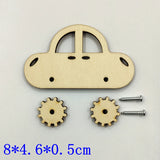 Wooden Busy Board DIY Toy Baby Montessori Sensory Activity Board Accessories For Children Locks Busyboard Parts Educational Toys