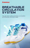 Kawasaki New Badminton Shoes Sneakers Mens Tennis Breathable Anti-Slippery Sport Shoes for Men Women K-065D