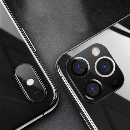 Fake Camera Lens Sticker Seconds For iPhone Phone Upgrade Screen Protector for iPhone X / XS Max Change to iPhone 11 pro Max