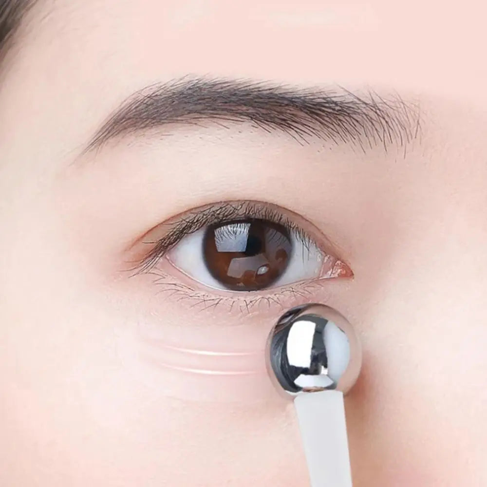 Practical Double-end Eye Roller Massage Stick Anti Wrinkle Durable Eye Cream Applicator Simple Skin Care Tool