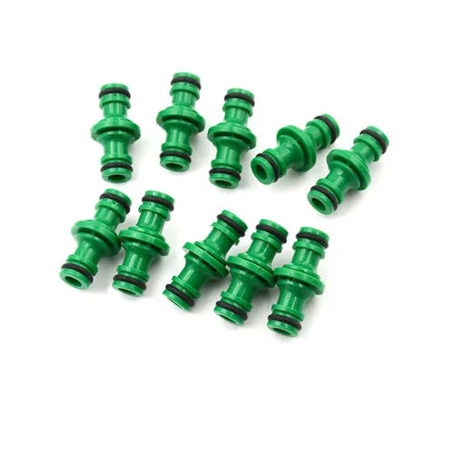 Conector rápido de 5 piezas para manguera de jardín de 1/2 pulgada, para manguera de jardín, conector de agua de lavado, reparación de juntas, accesorios de tubería