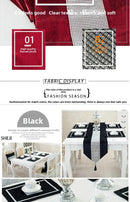 Heat Resistant Dining Table Mat Diamond Embedded Anti Slip Western Dining Pad Cushion Home Use Tablecloth Accessories