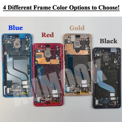 6.53" AMOLED For Xiaomi MI 9T Pro/MI 9T LCD Display Touch Screen Digitizer Assembly With Frame for Xiaomi Redmi K20 Pro /K20 LCD