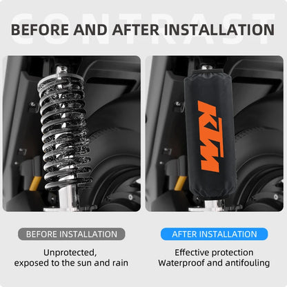 For  27cm 35cm Rear Shock Absorber Suspension Protection Cover Motorcycle ATV Scooter KTM ADV Duke 200 250 390 690 790 890 990