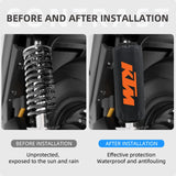 For  27cm 35cm Rear Shock Absorber Suspension Protection Cover Motorcycle ATV Scooter KTM ADV Duke 200 250 390 690 790 890 990