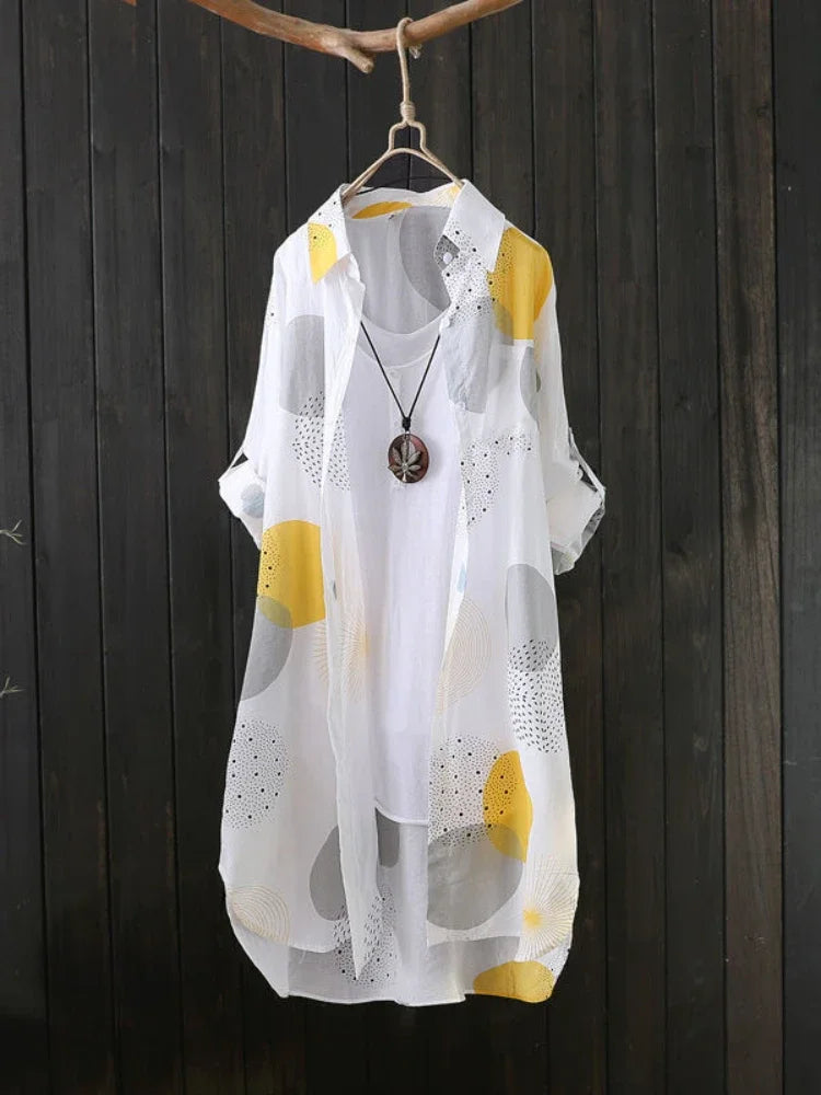 Camisa blanca de moda de talla grande, nueva prenda exterior, blusa elegante para mujer 2023, blusa de diseñador de lujo de estilo coreano para mujer.