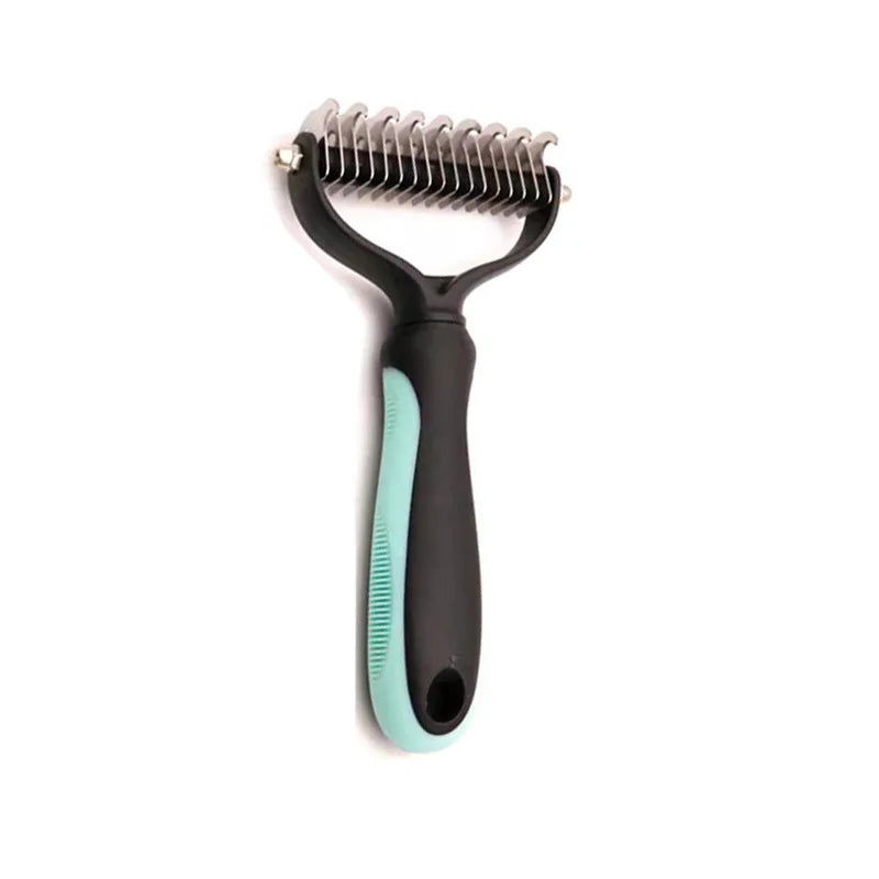 Cepillo profesional para quitar el pelo de mascotas, removedor de nudos, peine para cachorros y gatos, suministros para el cuidado de perros.
