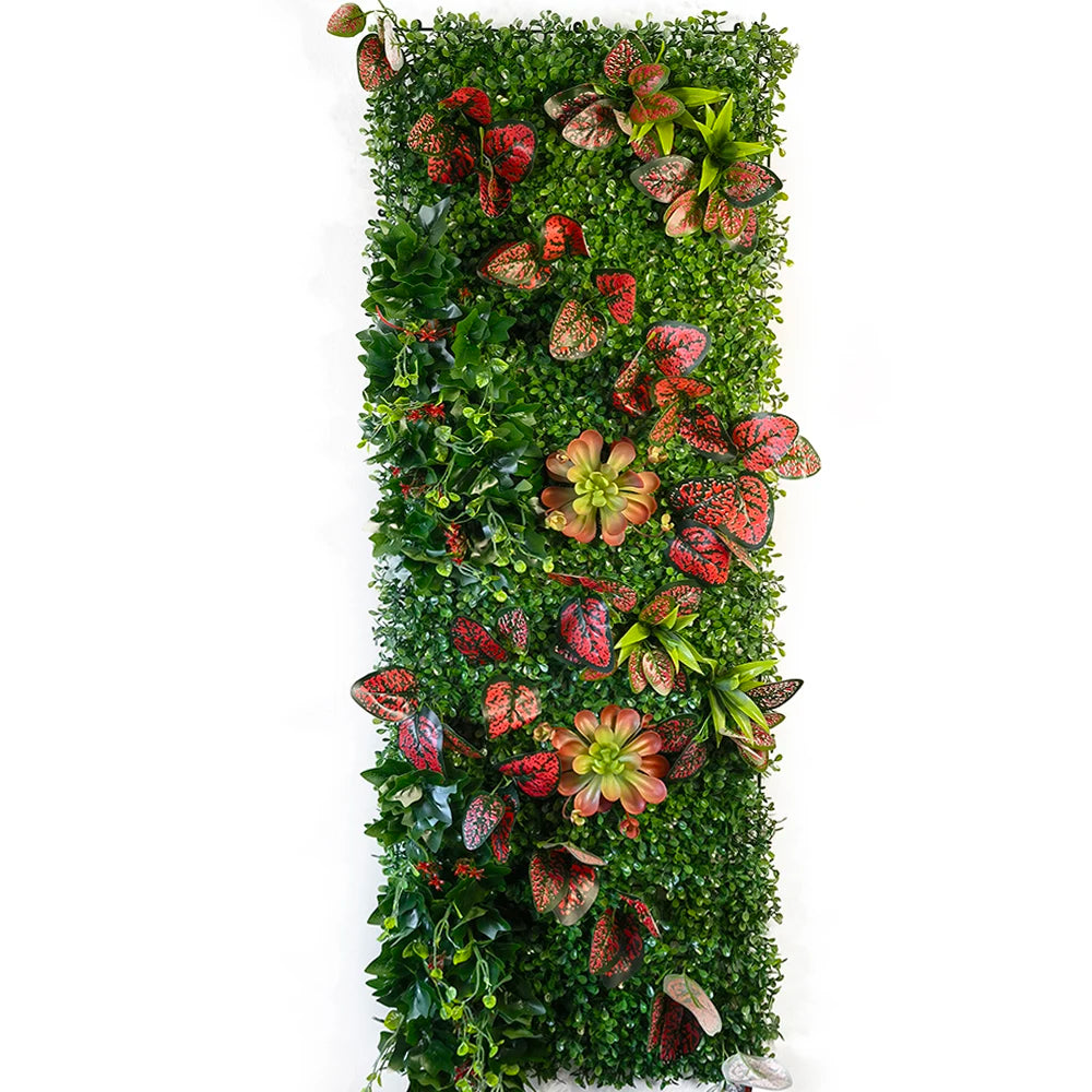 40X120CM Artificial Plant Lawn Subtropical Simulation Plant Grass Wall Panel Background Suitable For Hotel Garden Decoration