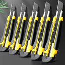 Large Art Knife Stainless Steel Paper Cutter Multi Purpose Plastic Handle Durable Stationery Supplies for Diy Craft Wallpaper