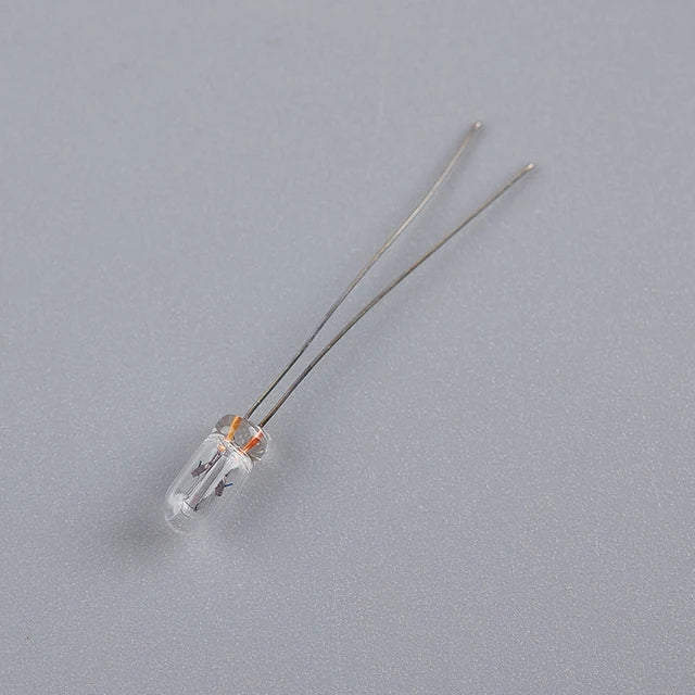 10/25/50pcs/lot Miniature 0.07A 3mm 4mm 5mm 3V/6V/9V/12V/24V Mini Lamp Light Bulb Edison Incandescent Filament Rice
