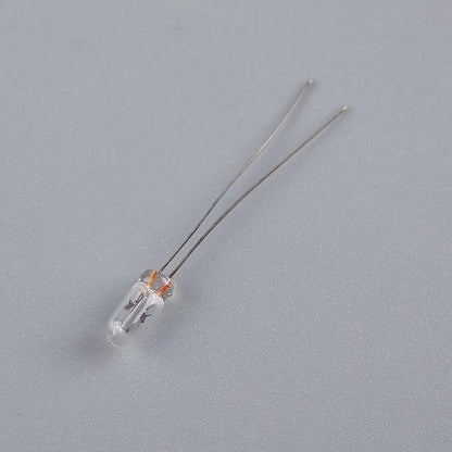 10/25/50pcs/lot Miniature 0.07A 3mm 4mm 5mm 3V/6V/9V/12V/24V Mini Lamp Light Bulb Edison Incandescent Filament Rice