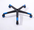 Base giratoria de nailon resistente para silla, base de cinco estrellas con ruedas, repuestos para sillas gaming de oficina, accesorios para muebles de hogar 