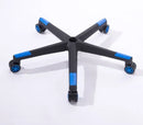 Base giratoria de nailon resistente para silla, base de cinco estrellas con ruedas, repuestos para sillas gaming de oficina, accesorios para muebles de hogar 