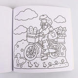 Cozy Atmosphere Relaxing Coloring Book for Adults and Teens Bold Easy-to-follow Patterns and Girl Moments