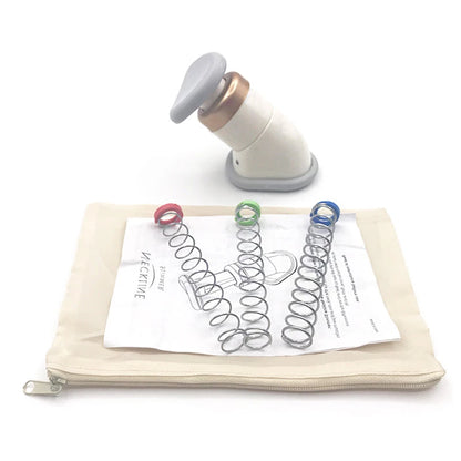 Masajeador de mandíbula y mentón para eliminar arrugas finas, delicado masajeador de cuello y escote, ejercitador para reducir la salud.