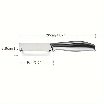 1 cuchillo pelador, potente cuchillo para caña de azúcar, herramienta raspadora de cocina, cuchillo para fruta doméstico, herramienta para raspar y pelar lechuga